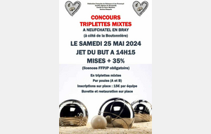 TRIPLETTE MIXTE (APPORT 35%) 